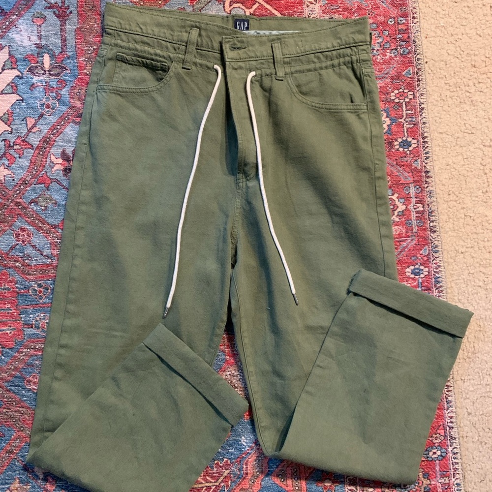 Gap paper bag jeans